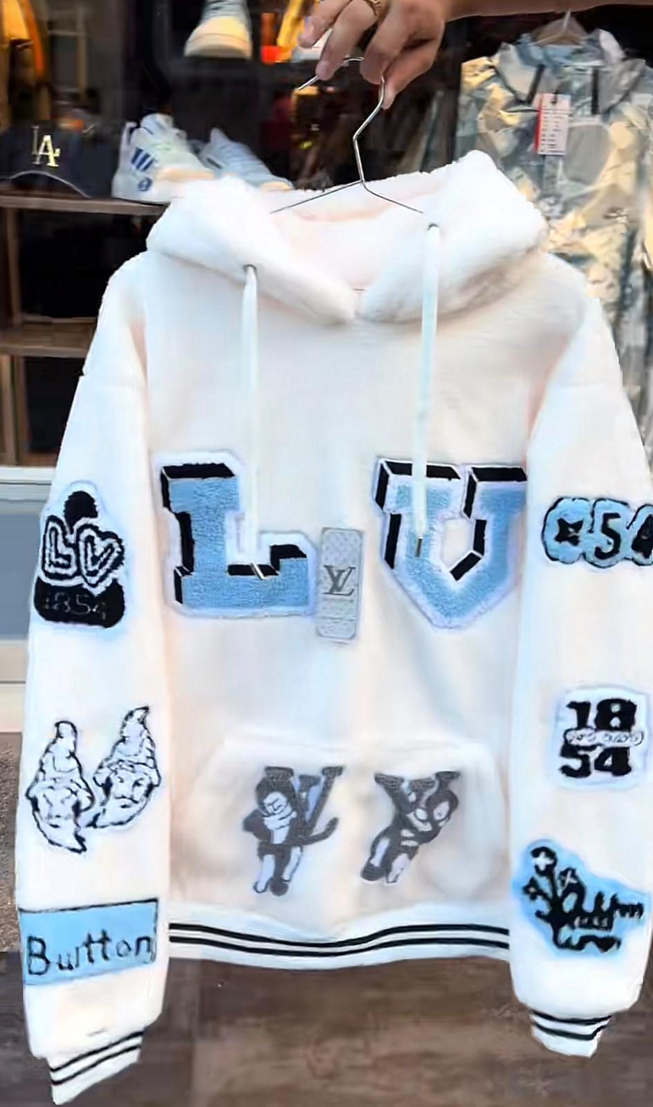 Chaqueta Blanca Luxury Monogram Style - Nova Outlet